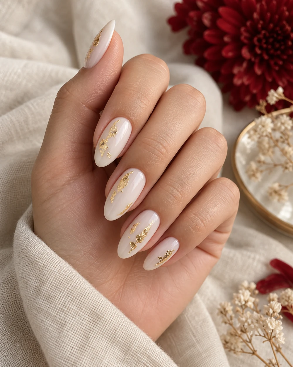 AI-created nail design inspiration for Daisy Nails Athabasca